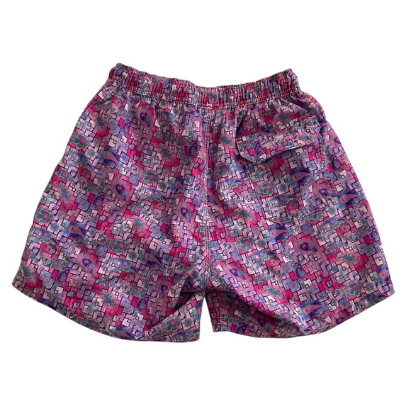 Bertigo Graphic Print Swim Shorts Sz M Multicolor Quick Dry Beach Summer Comfort - Picture 2 of 10